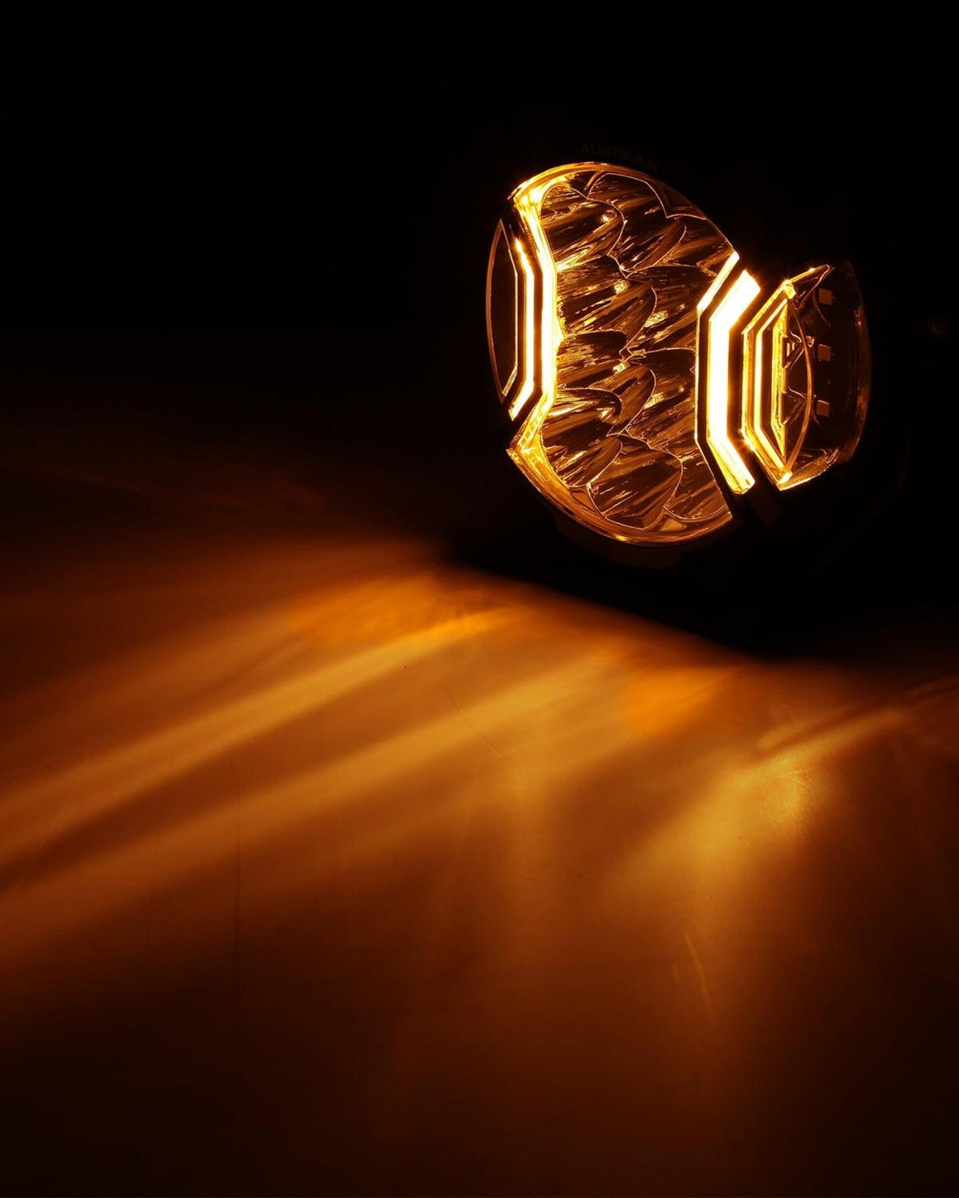 Auxbeam V-ULTRA Series 6/8 Pcs 5 Inch 172W LED Side Shooter Amber DRL with Power Harness - GP00011304