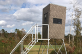 Big Dogg Deer Blinds Aluminum and Insulated Deer Blinds 4' X 6' Elevated with 8' Base and Detachable Ladder Big Dogg - BD4X68BAL