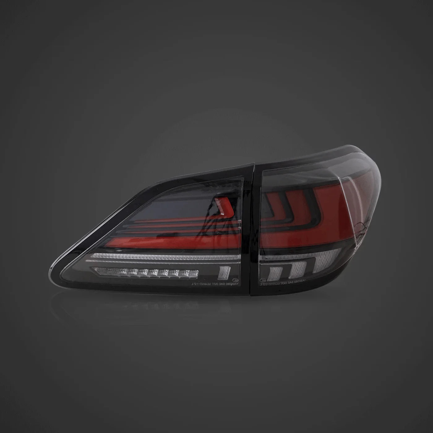 AuxbeamLED Tail Lights Assembly With Dynamic Welcome Lighting For 2008-2014 Lexus RX Series 3th Gen (AL10)(JAPAN BUILT) - ZC000167