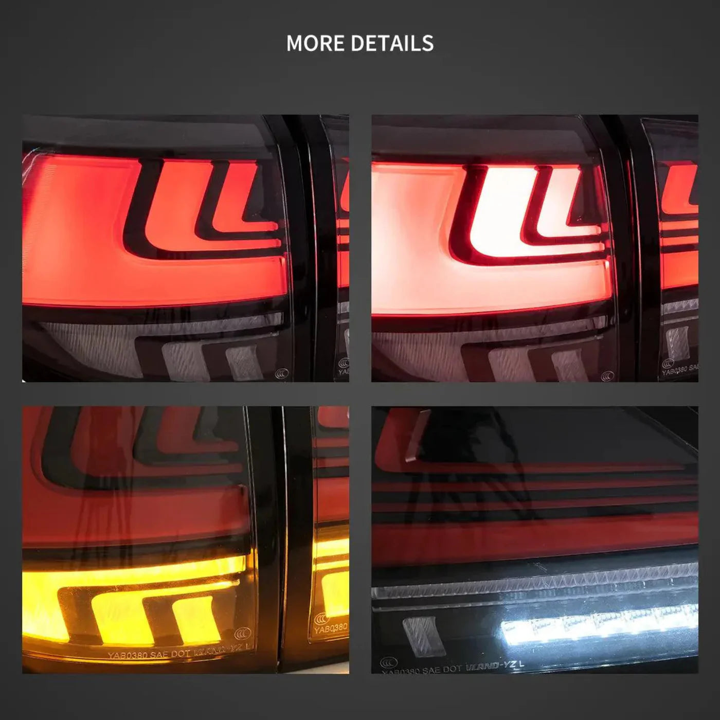 AuxbeamLED Tail Lights Assembly With Dynamic Welcome Lighting For 2008-2014 Lexus RX Series 3th Gen (AL10)(JAPAN BUILT) - ZC000167