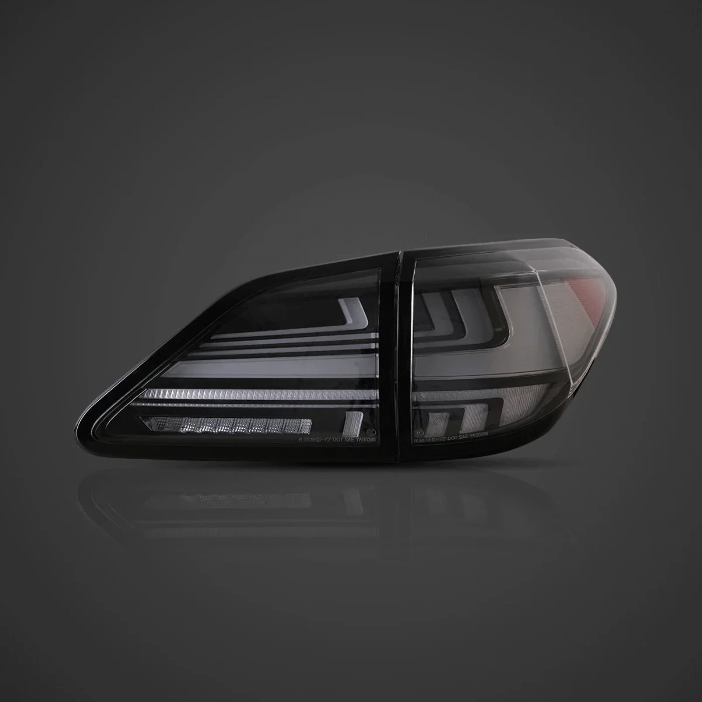 AuxbeamLED Tail Lights Assembly With Dynamic Welcome Lighting For 2008-2014 Lexus RX Series 3th Gen (AL10)(JAPAN BUILT) - ZC000167