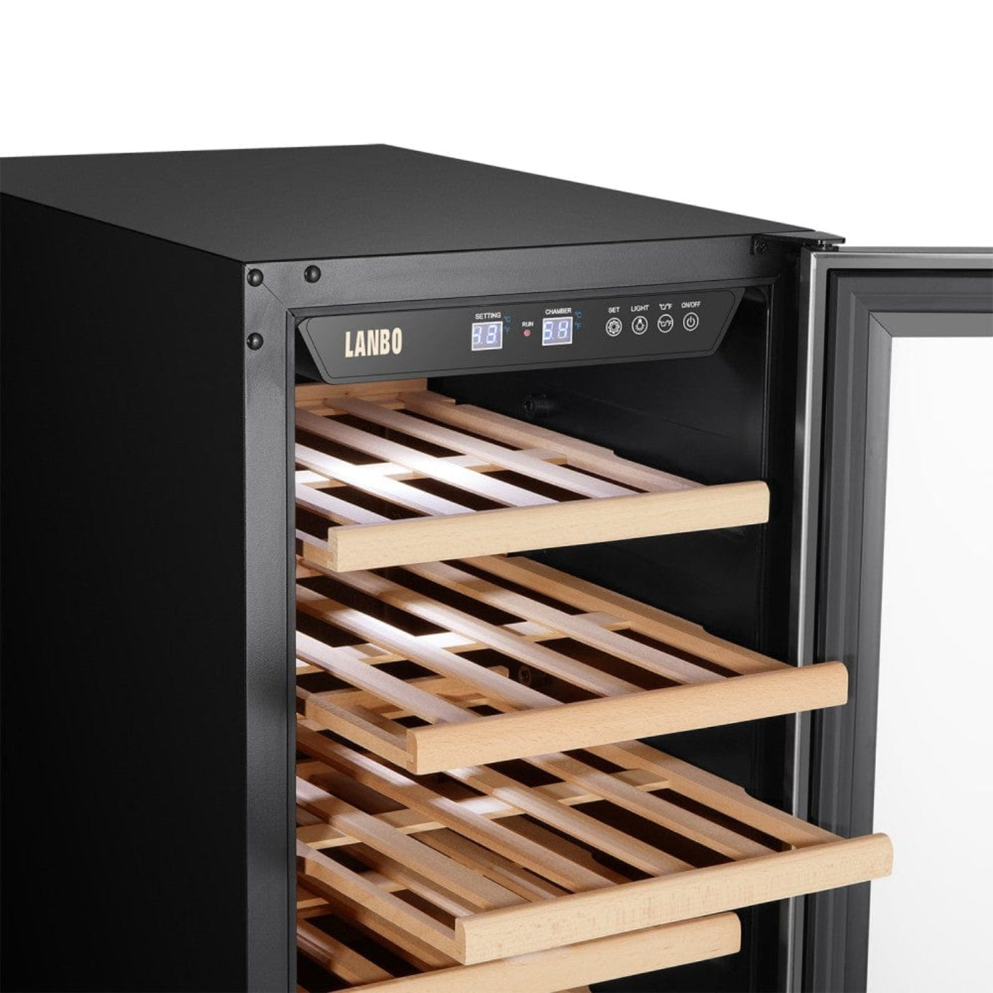 Lanbo 33 Bottle Single Zone Wine Coolers - LW33S